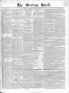 Morning Herald (London) Wednesday 15 September 1841 Page 1