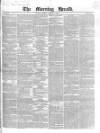 Morning Herald (London) Friday 01 October 1841 Page 1