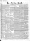 Morning Herald (London) Saturday 05 February 1842 Page 1