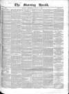 Morning Herald (London) Wednesday 03 August 1842 Page 1
