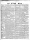 Morning Herald (London) Wednesday 02 November 1842 Page 1