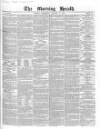 Morning Herald (London) Wednesday 11 January 1843 Page 1