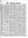 Morning Herald (London) Wednesday 01 February 1843 Page 1