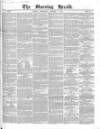 Morning Herald (London) Wednesday 04 October 1843 Page 1