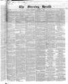 Morning Herald (London) Thursday 01 October 1846 Page 1