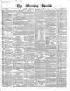 Morning Herald (London) Saturday 13 February 1847 Page 1