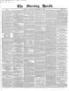 Morning Herald (London) Thursday 02 September 1847 Page 1