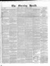 Morning Herald (London) Monday 01 November 1847 Page 1