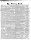 Morning Herald (London) Saturday 03 March 1849 Page 1