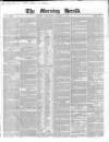 Morning Herald (London) Wednesday 03 October 1849 Page 1