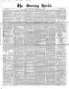 Morning Herald (London) Thursday 01 November 1849 Page 1