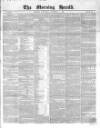 Morning Herald (London) Saturday 29 December 1849 Page 1