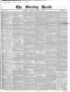 Morning Herald (London) Saturday 05 January 1850 Page 1