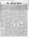 Morning Herald (London) Friday 01 March 1850 Page 1