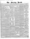 Morning Herald (London) Monday 04 March 1850 Page 1