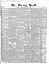 Morning Herald (London) Saturday 09 November 1850 Page 1