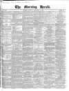 Morning Herald (London) Monday 09 December 1850 Page 1