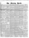 Morning Herald (London) Saturday 18 January 1851 Page 1