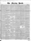 Morning Herald (London) Wednesday 02 July 1851 Page 1