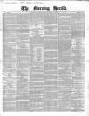 Morning Herald (London) Tuesday 02 September 1851 Page 1
