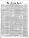 Morning Herald (London) Saturday 06 September 1851 Page 1