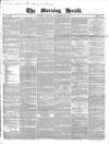 Morning Herald (London) Monday 22 September 1851 Page 1