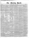 Morning Herald (London) Monday 05 April 1852 Page 1