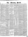 Morning Herald (London) Tuesday 04 May 1852 Page 1