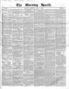 Morning Herald (London) Thursday 01 July 1852 Page 1
