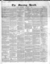 Morning Herald (London) Wednesday 15 September 1852 Page 1