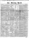 Morning Herald (London) Saturday 30 October 1852 Page 1