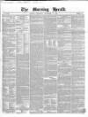 Morning Herald (London) Thursday 11 November 1852 Page 1
