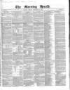 Morning Herald (London) Friday 03 December 1852 Page 1
