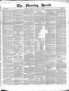 Morning Herald (London) Tuesday 04 January 1853 Page 1