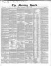 Morning Herald (London) Wednesday 06 April 1853 Page 1