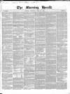 Morning Herald (London) Thursday 21 April 1853 Page 1