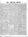 Morning Herald (London) Tuesday 01 November 1853 Page 1