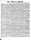 Morning Herald (London) Saturday 12 November 1853 Page 1