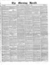 Morning Herald (London) Wednesday 07 December 1853 Page 1