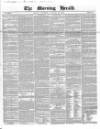 Morning Herald (London) Saturday 28 January 1854 Page 1