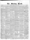 Morning Herald (London) Saturday 12 August 1854 Page 1
