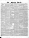 Morning Herald (London) Friday 01 September 1854 Page 1