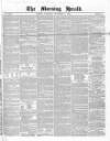 Morning Herald (London) Saturday 02 September 1854 Page 1