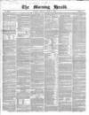 Morning Herald (London) Monday 09 April 1855 Page 1