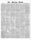 Morning Herald (London) Friday 02 November 1855 Page 1