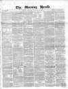 Morning Herald (London) Saturday 19 January 1856 Page 1