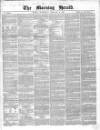 Morning Herald (London) Wednesday 06 February 1856 Page 1