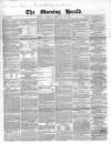 Morning Herald (London) Tuesday 12 February 1856 Page 1