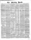 Morning Herald (London) Tuesday 11 March 1856 Page 1