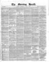 Morning Herald (London) Wednesday 02 April 1856 Page 1